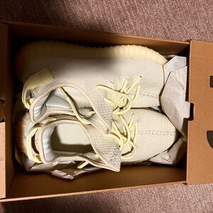 Yeezy Kids Sneakers in Cream and Yellow